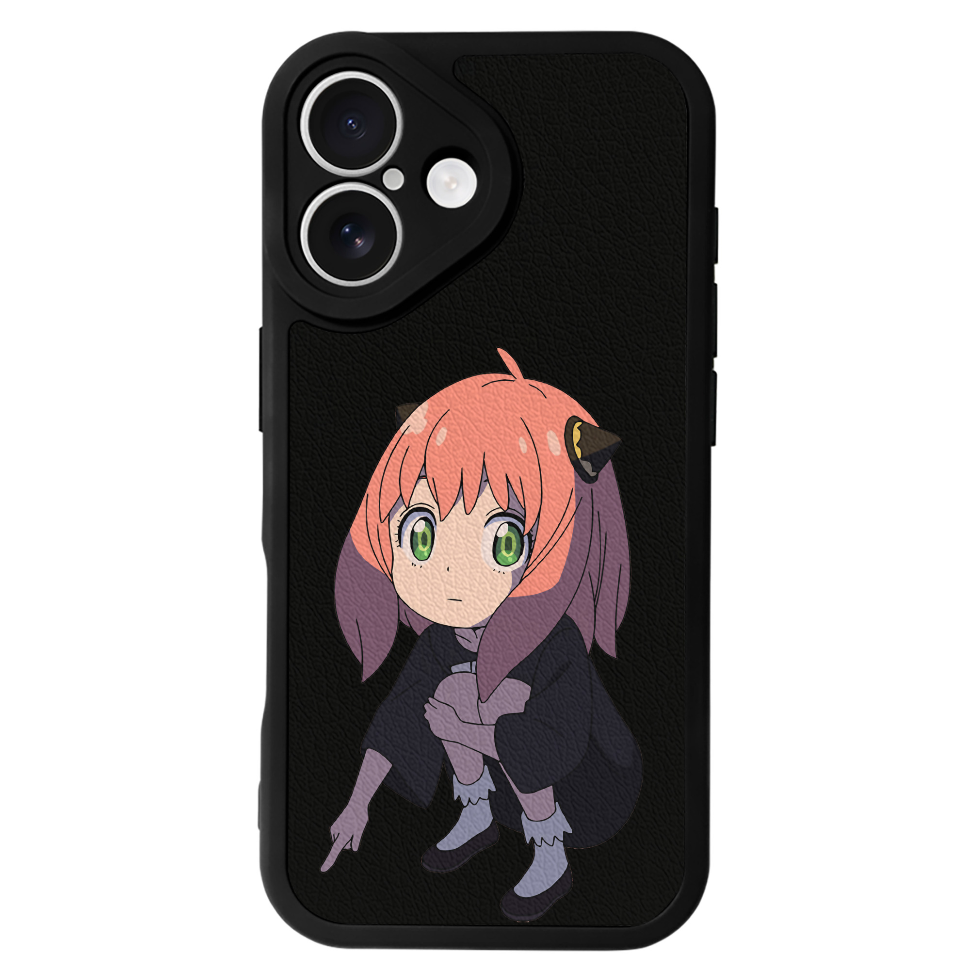（画像用） SPY×FAMILY间谍家家酒 【iPhone 16シリーズ対応】シリコンスマホケース（レザー調） 材質：シリコン